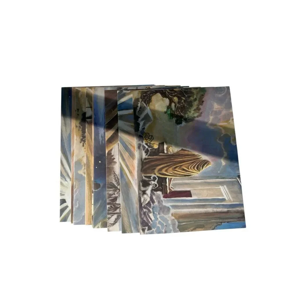 Abraham The Man And The Character A Nine Piece Puzzle By Artist Gadi Dadon